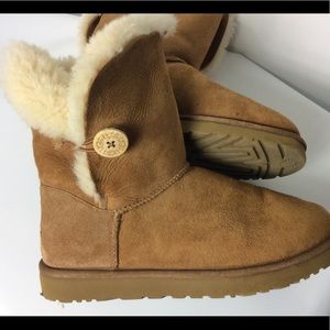 Women's UGGs side button boots size 12